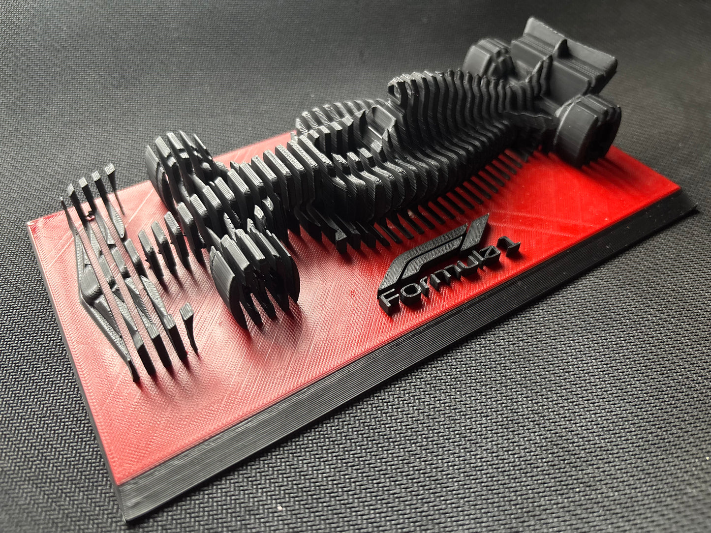 Formula 1 Model With F1 Logo , Custom text And Nfc