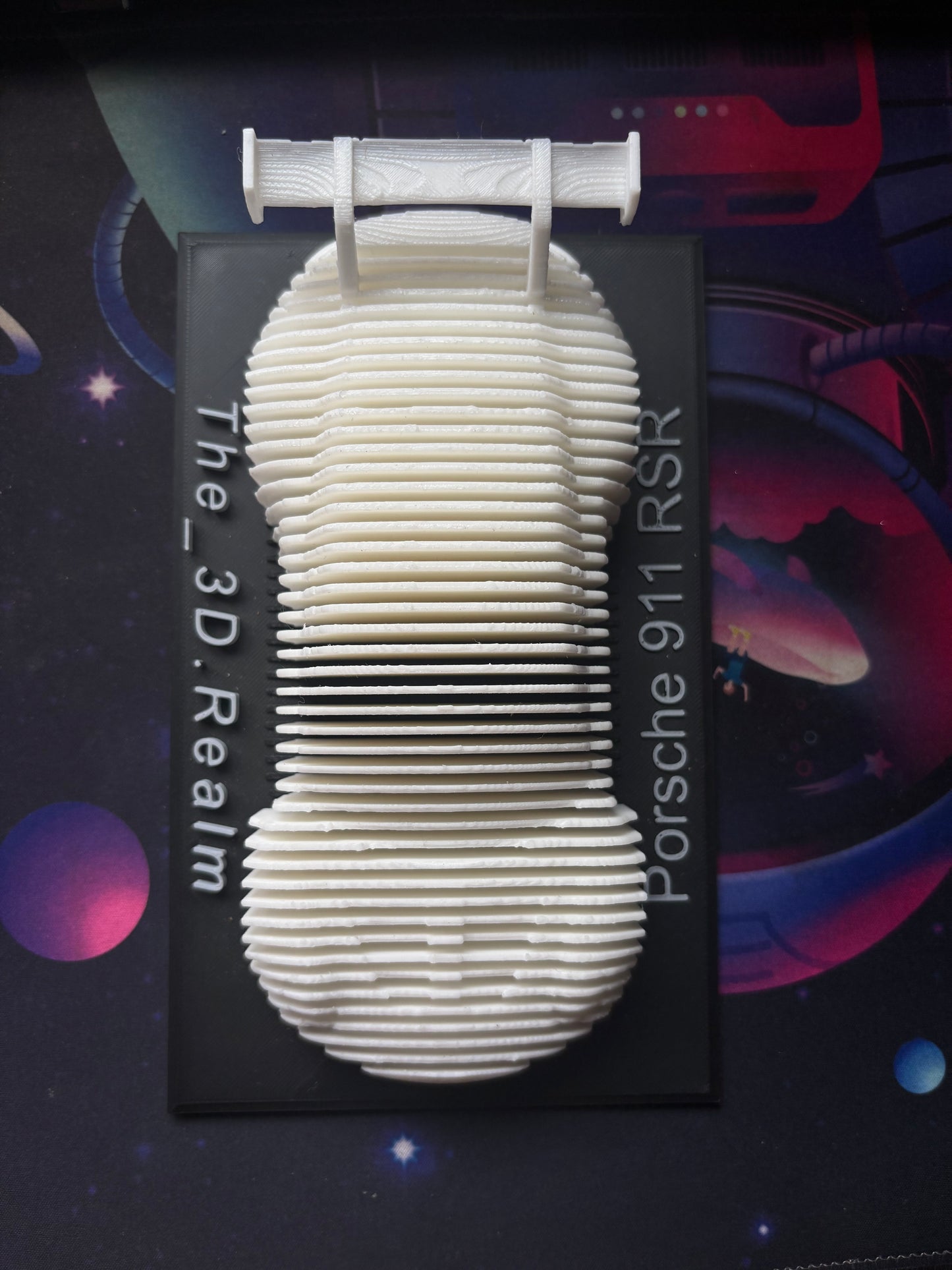 Porsche 911 Rsr with Custom text & Color, Nfc for Your website!