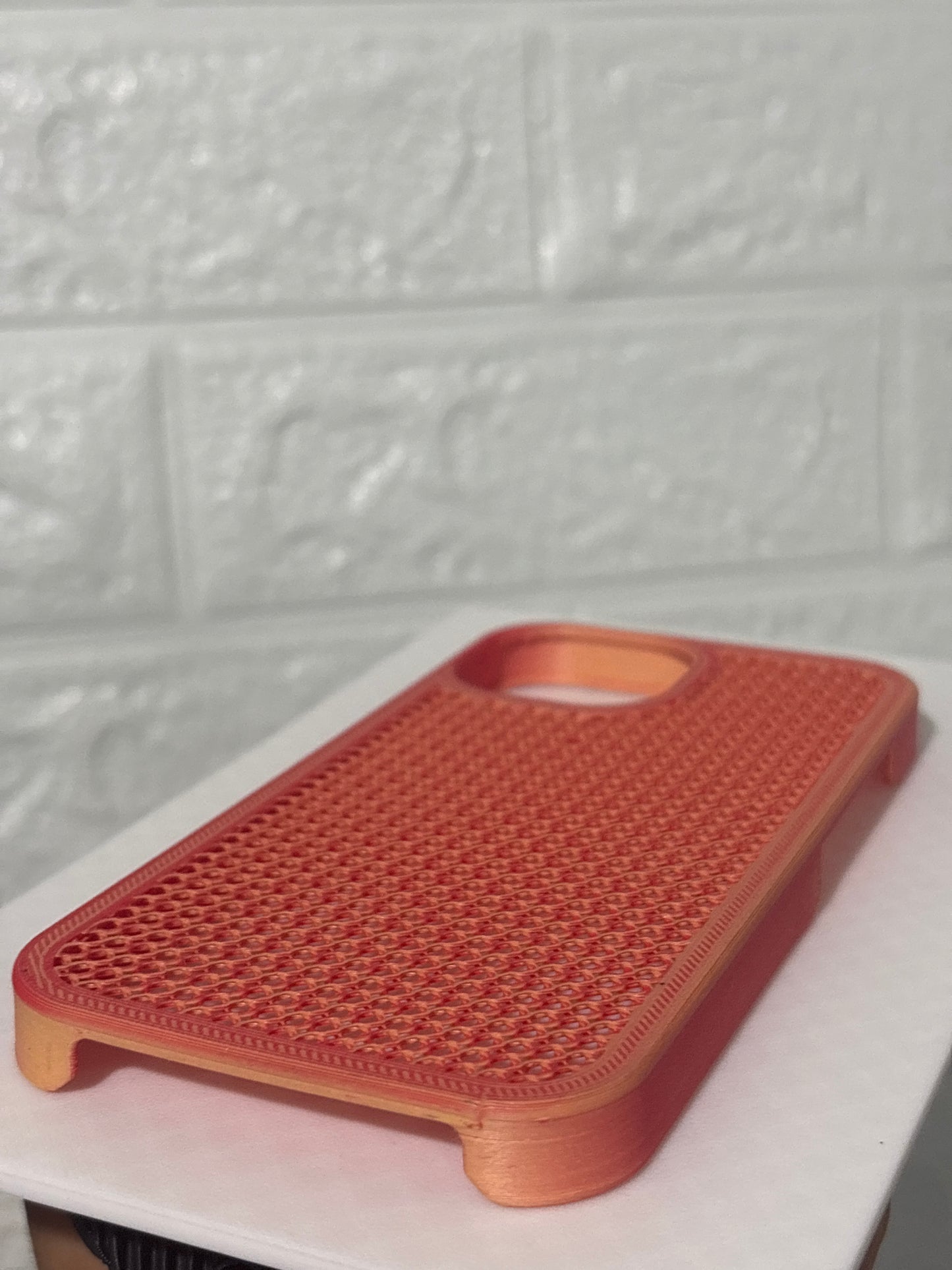 IPhone Dual Color Case Red&Yellow Sunset