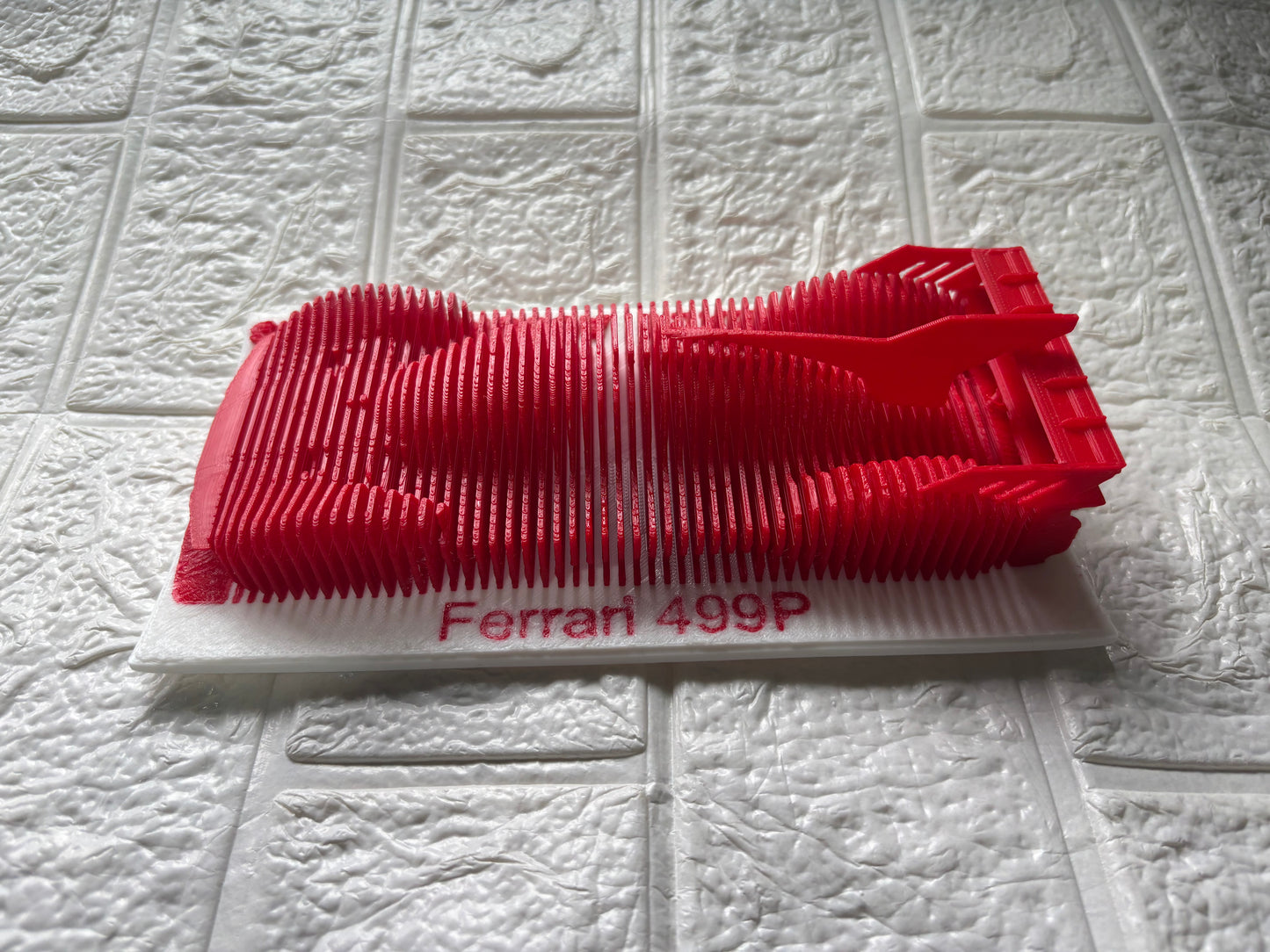 Ferrari 499P model With Custom Text & Nfc !