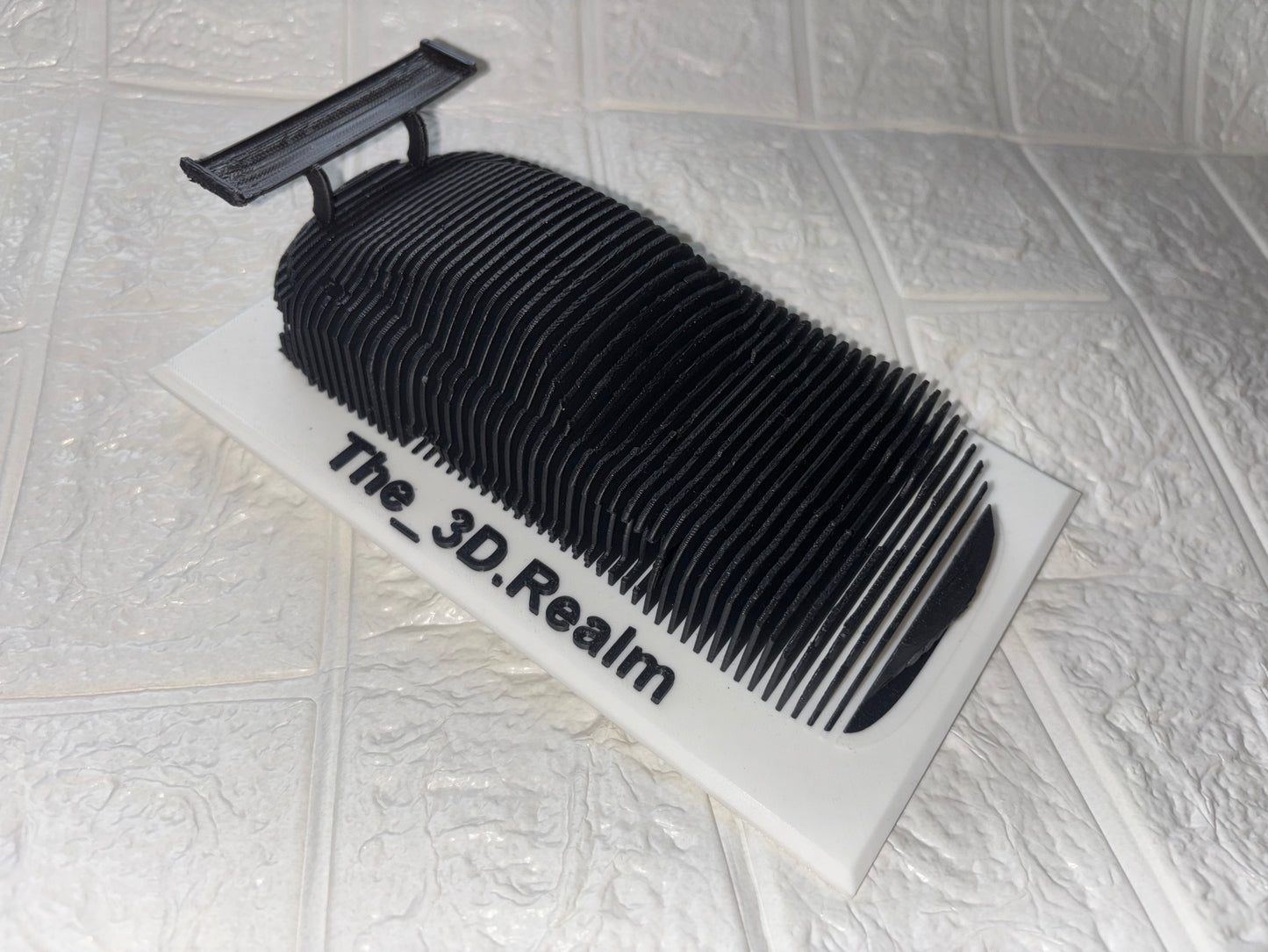 Mercedes AMG GT3 with Custom Text or logo/ Website with Nfc!