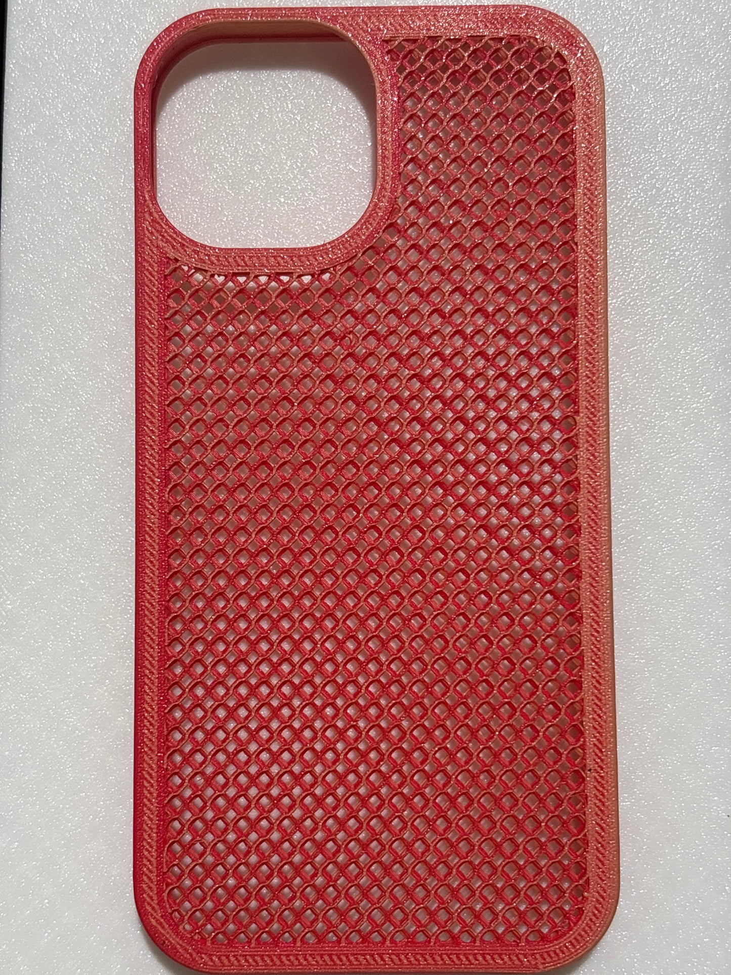 IPhone Dual Color Case Red&Yellow Sunset