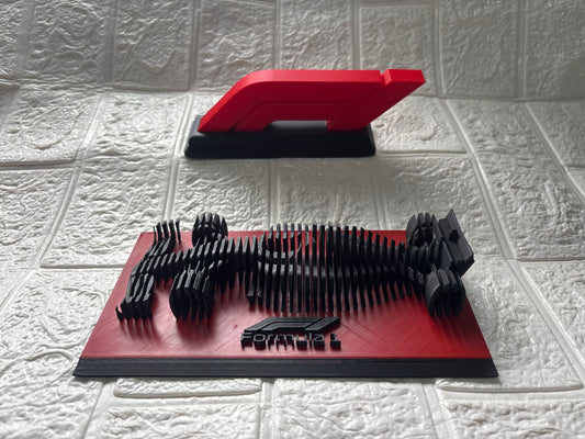 Formula 1 Model With F1 Logo , Custom text And Nfc