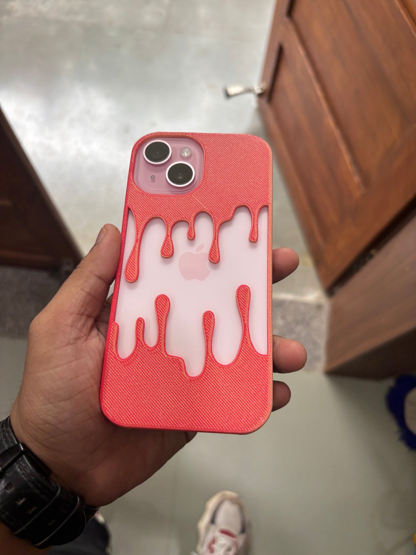 Iphone 2D Art Fluid Case
